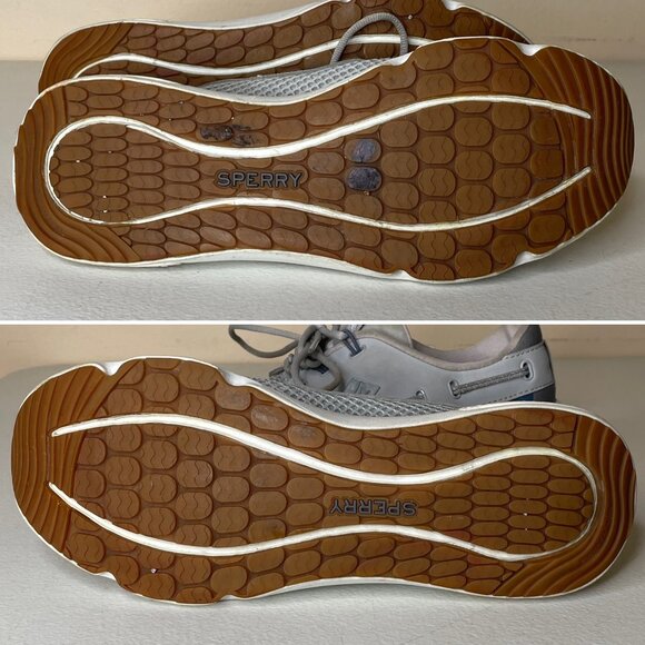 Sperry Top-Sider Women's 7 Seas 3-Eye Gray Boat Shoes Sneakers Size 7 - Picture 14 of 16